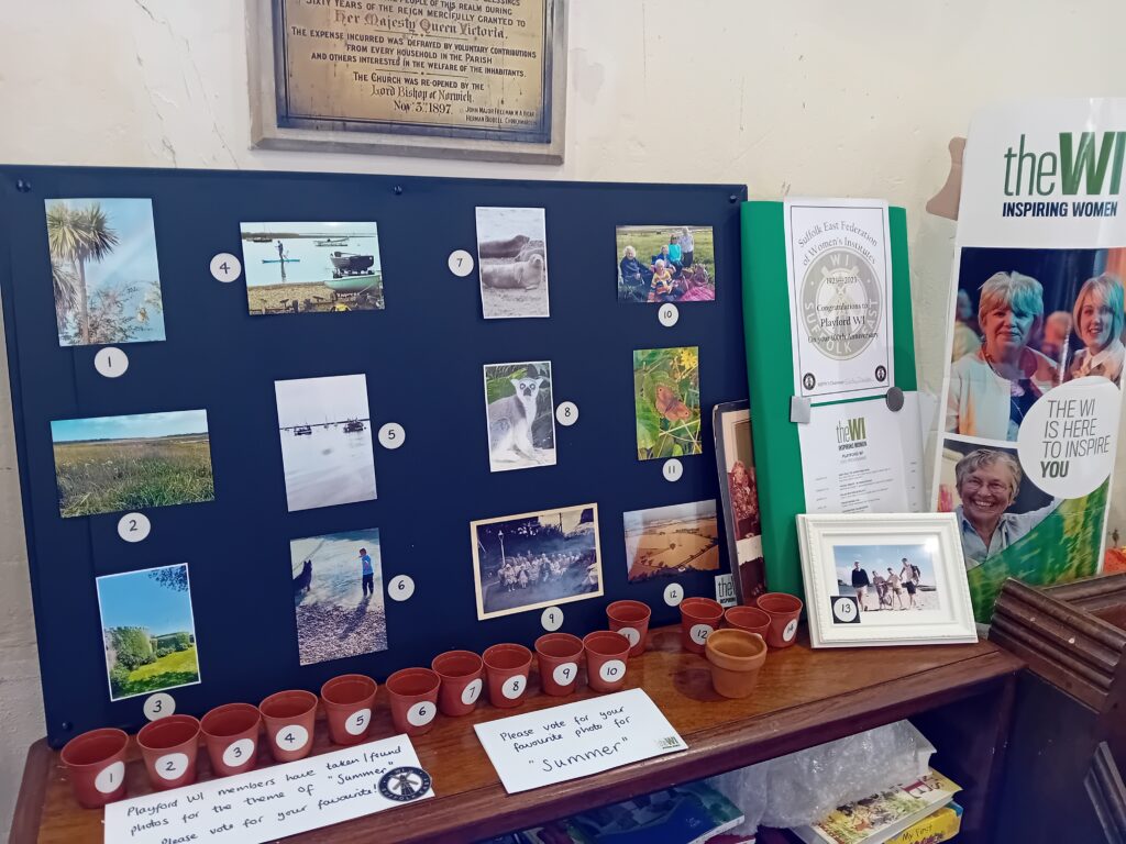Playford - WI Day photo display 160923
