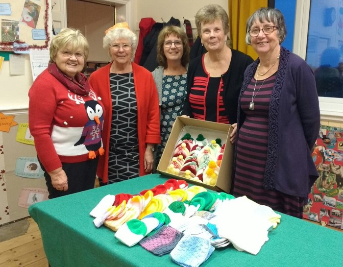 Knit and Natter 2019 - Hats for prem babies at Addenbrookes Hospital